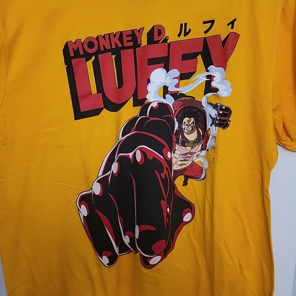 One Piece T Shirt (Luffy Gear 4) Large